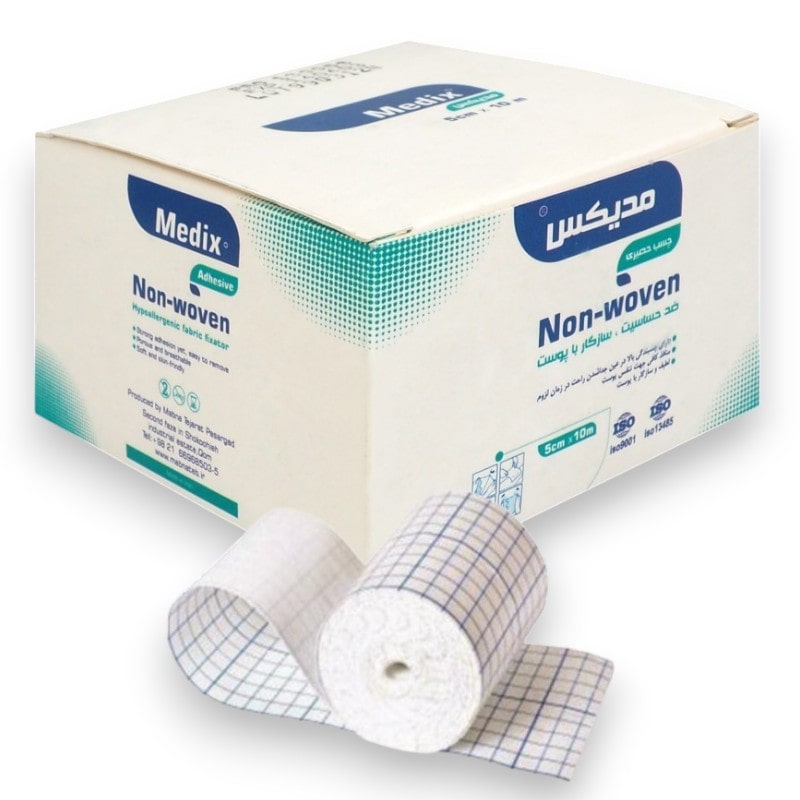 چسب حصیری مدیکس سایز 5cm×10m