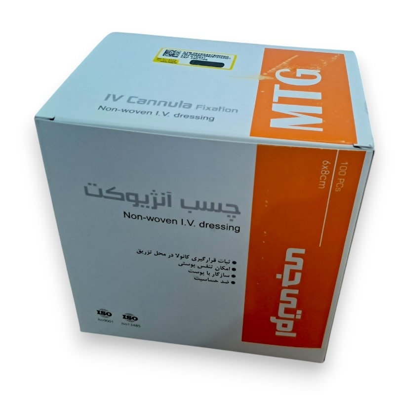 چسب آنژیوکت MTG 6×8 |بسته ۱۰۰ عددی