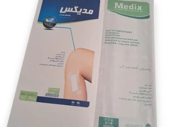 پانسمان آماده ضد آب شیشه ای مدیکس 30×10 سانتی متر